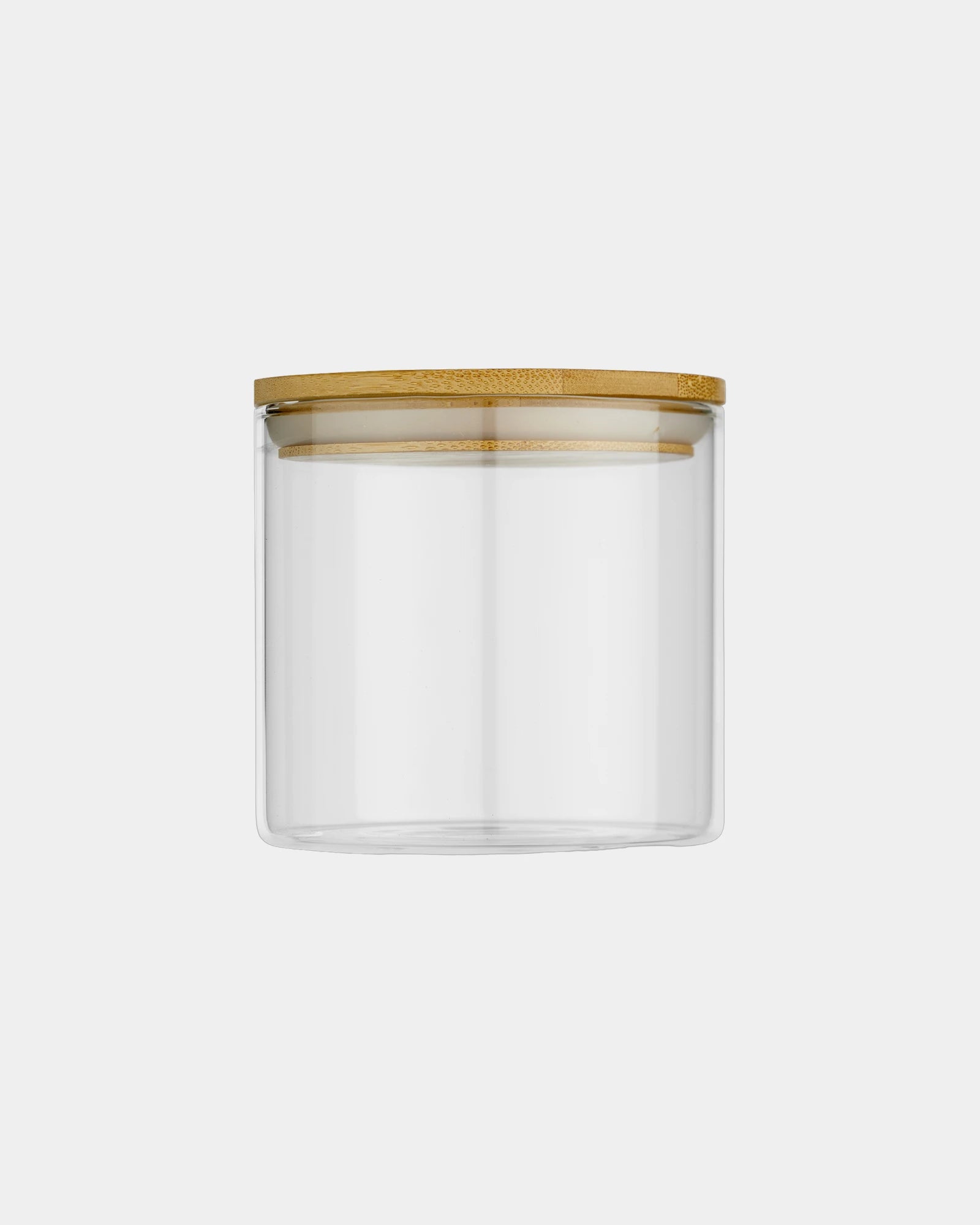Voedselbewaardoos glas bamboe 320ml om te personaliseren - 1